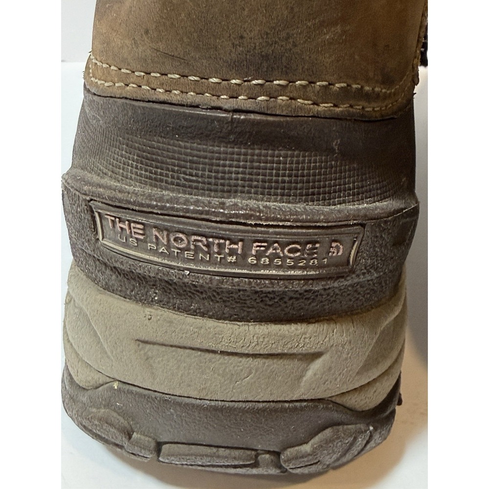 The North Face Chilkat Womens Winter Snow Boots US 9 Brown Waterproof PrimaLoft - Picture 11 of 16